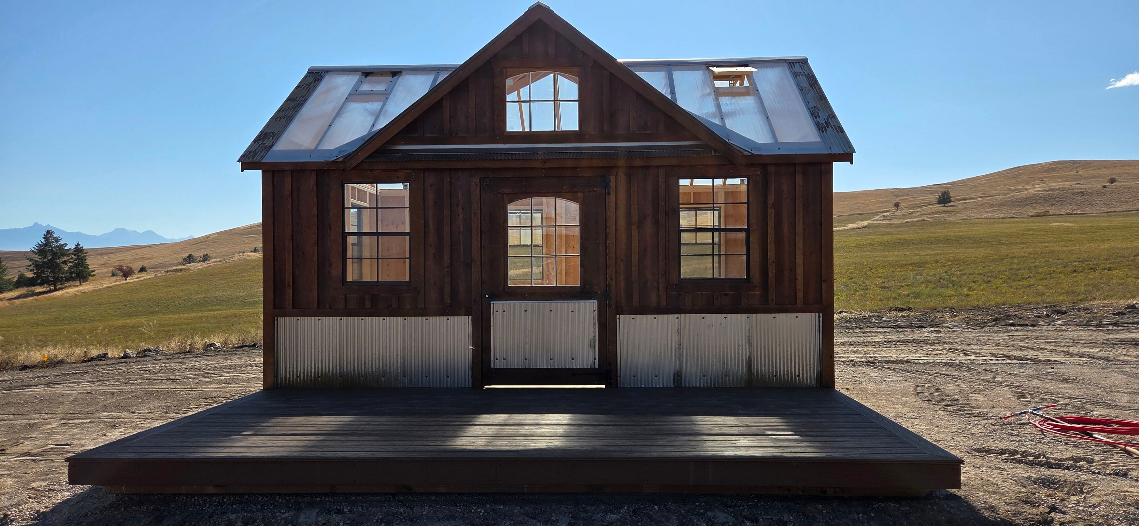 Rustic Greenhouse