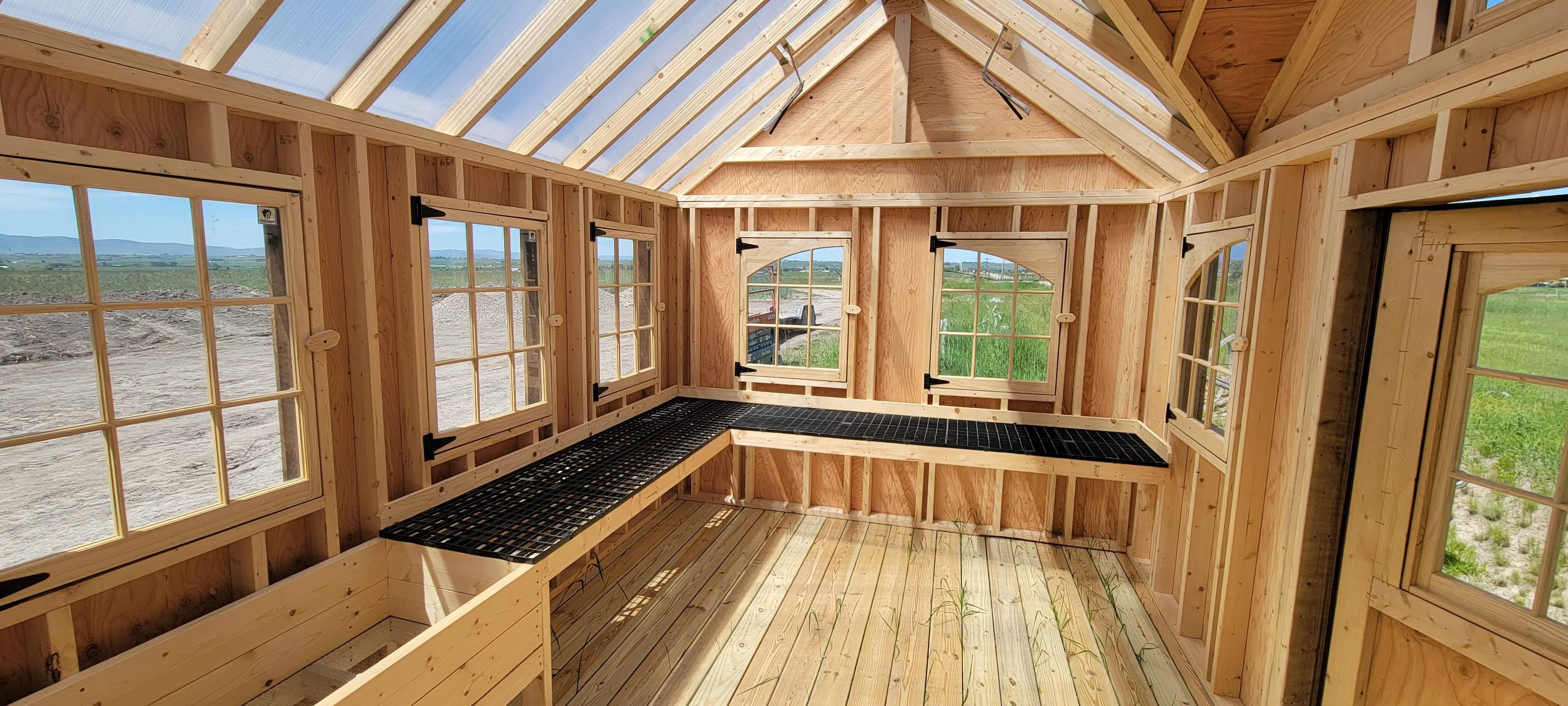 Rustic Greenhouse