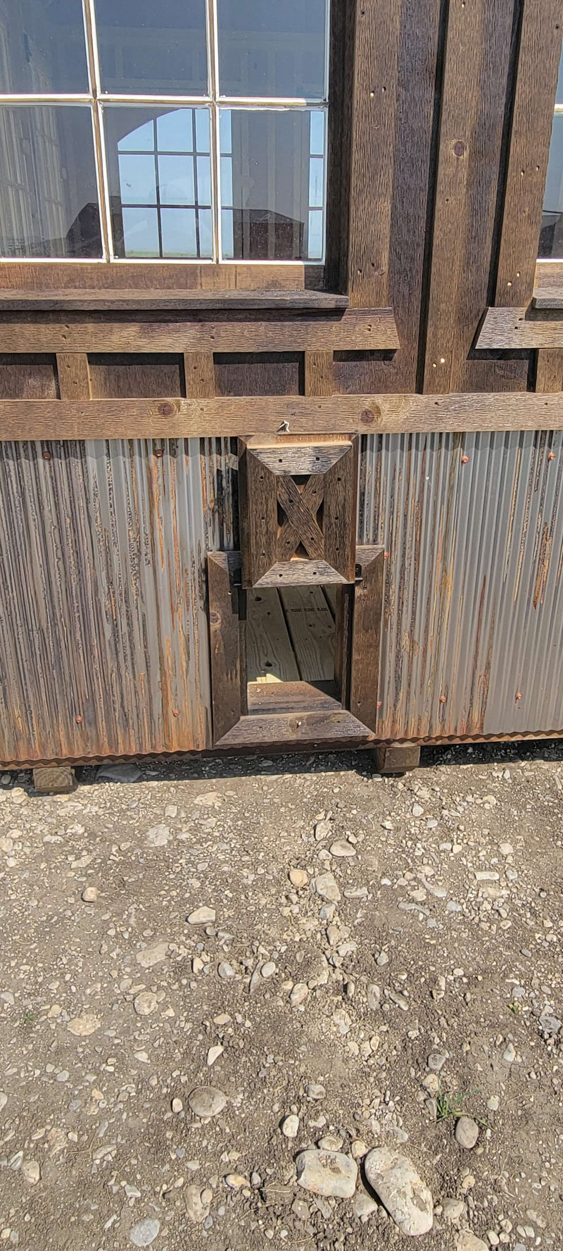 Chicken Coop Entrance
