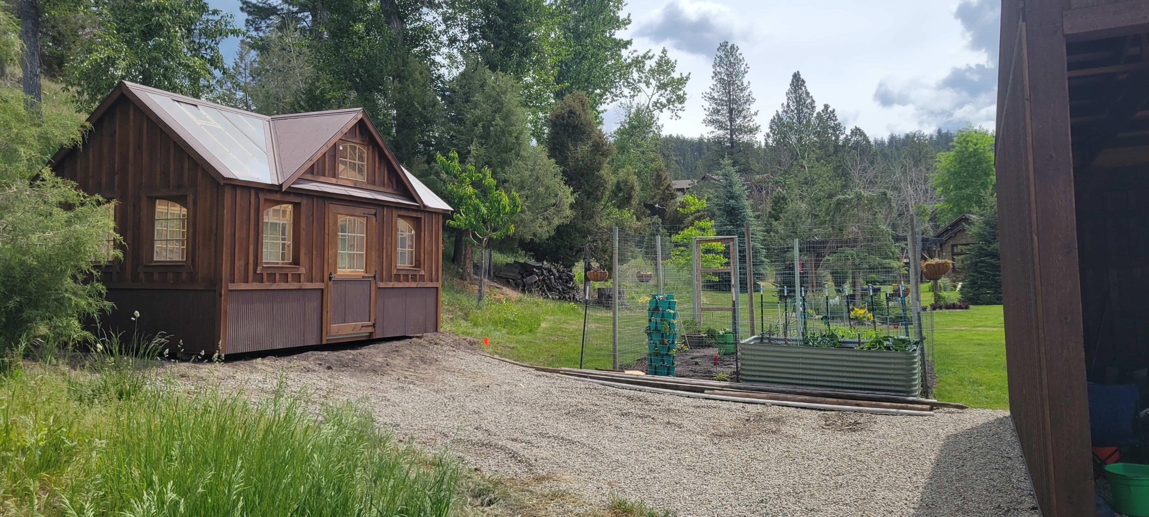 Rustic Greenhouse